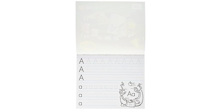 Crayola Alphabet and Numbers Pad, 30 pages