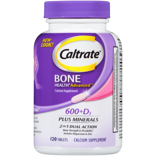CALTRATE BONE HLTH 600+D3 CHW VAN 60CT