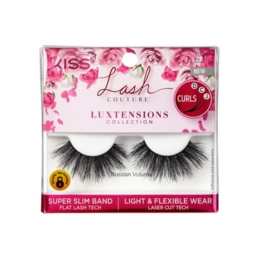 KISS Lash Couture Luxtension False Eyelashes 'Velvet' 12 Mm Reusable Strip Lashes