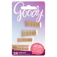 CONAIR Styling Essentials Bobby Pins With Travel Case - Black, 75 count