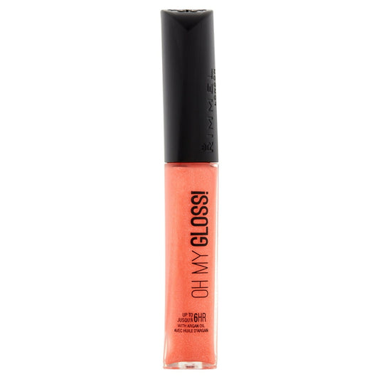 Rimmel London Stay Glossy Lip Gloss, Ready to Flamingle, 5.5ml
