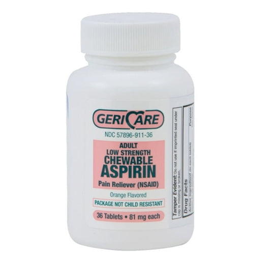 ASPIRIN CHD LWDS CW 81MG 36 ORN
