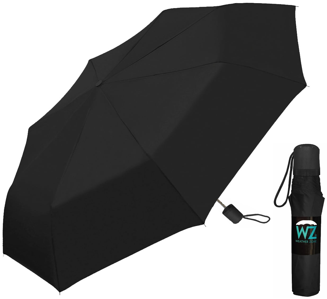Chaby Ultra Light Super Mini Umbrella, 3 Section Flat