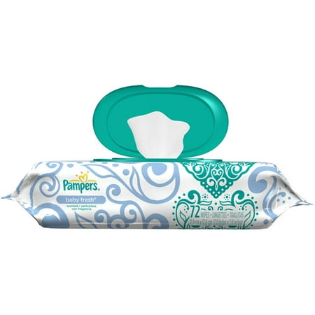 PAMPERS BABY WIPES PA 72 UNS