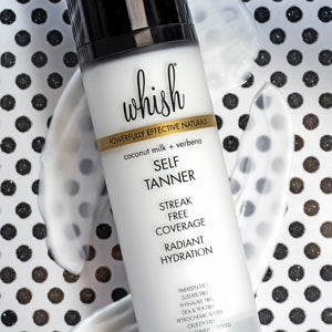 Whish Coconut Milk + Verbena Self Tanner Lotion, 5 oz