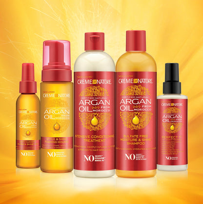 CRM/NAT ARGAN OIL SHNE POLI 4OZ