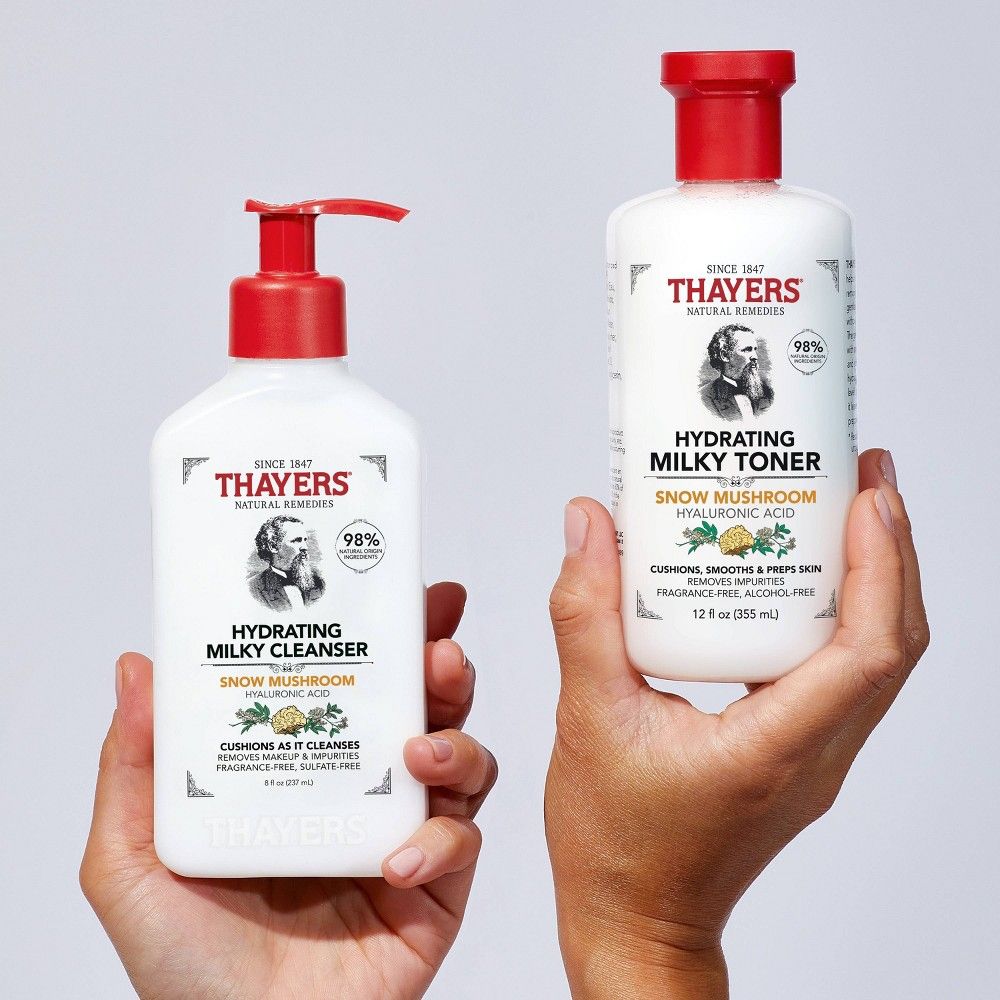 Thayers Natural Remedies Hydrating Milky Face Wash, 8 oz