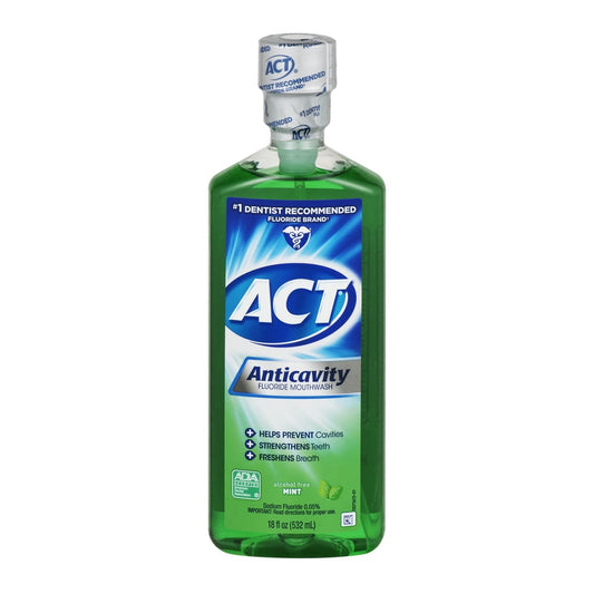 ACT FLUORIDE MW 0.05% 532ML MINT