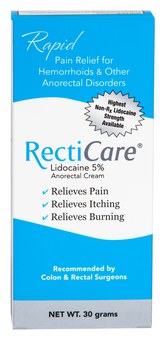 RECTICARE 5% ANORECTAL CRM 30 GM