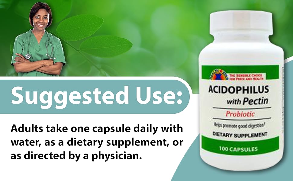 ACIDOPHILUS PROBIOTICS 100CT GERICARE