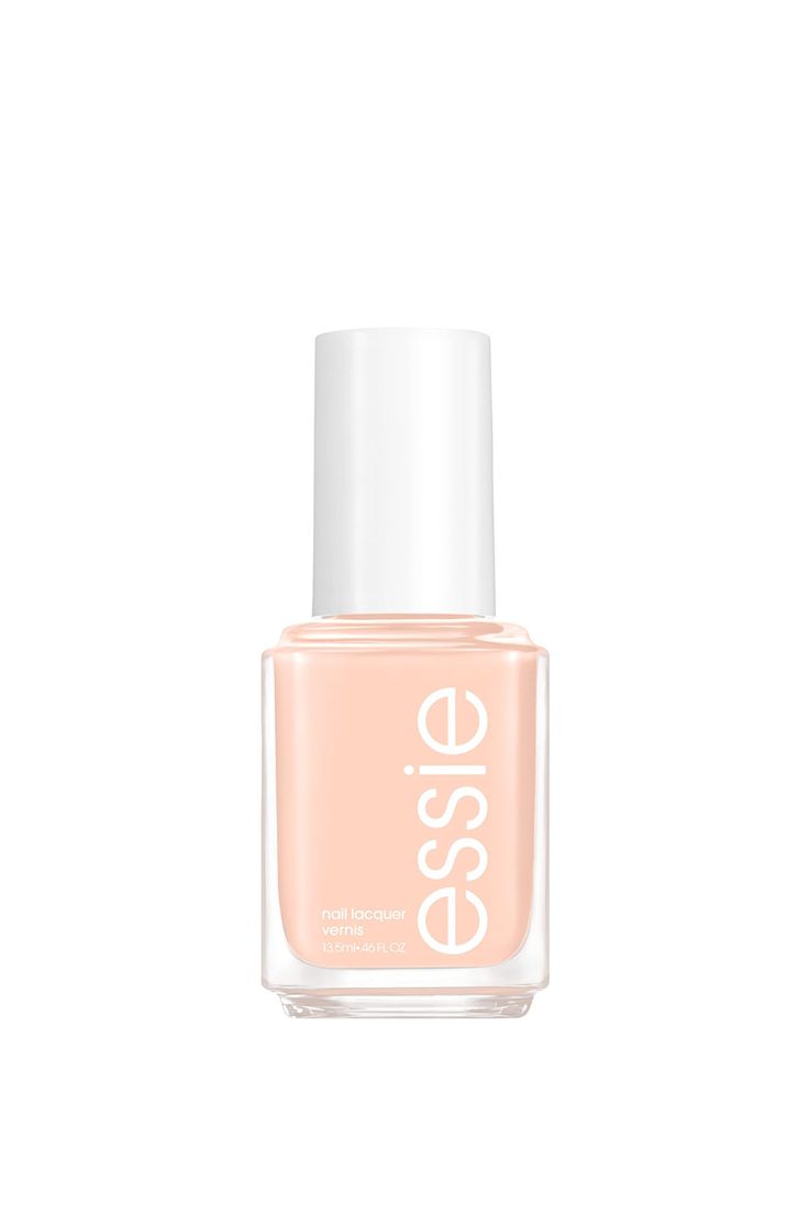 essie salon-quality nail polish, vegan formula, pastel peach, well nested energy, 0.46 fl oz