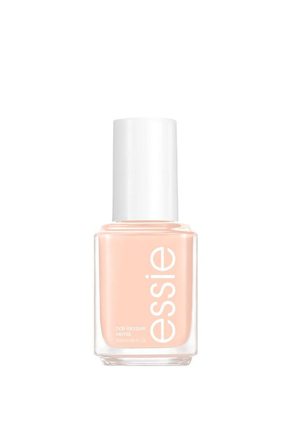 essie salon-quality nail polish, vegan formula, pastel peach, well nested energy, 0.46 fl oz
