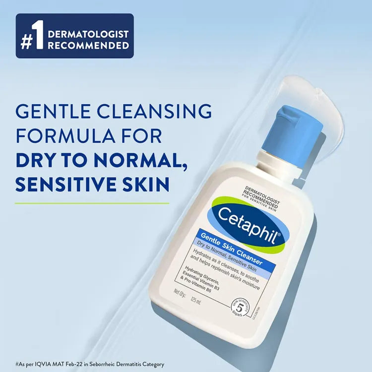 Cetaphil Gentle Skin Cleanser 8oz Dry To Normal Skin