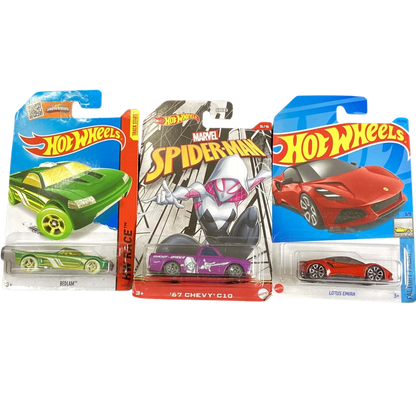 Hot Wheels Animated Character Cars - Mix 4, Assorted