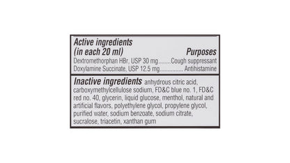 ROBITUSSIN ADULT LA COUGH BERRY CHW 20CT