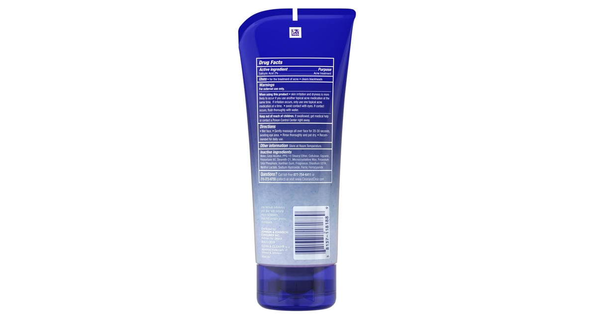 CLEAN&CLEAR BLACKHEAD SCRUB 5z