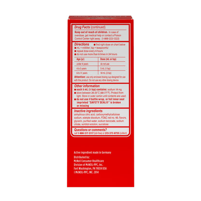 SUDAFED PE NASAL DECONGESTANT LIQUID 4OZ