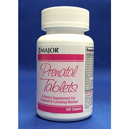 PRENATAL TABLET 30CT MAJOR