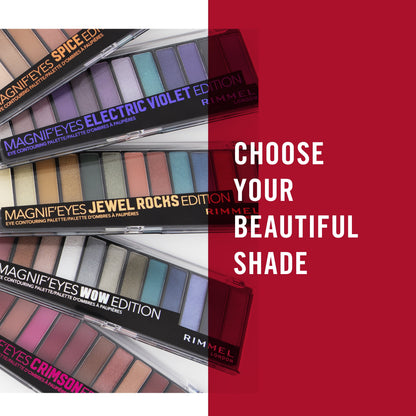 Rimmel London Magnif’Eyes Eyeshadow Palette, 14g