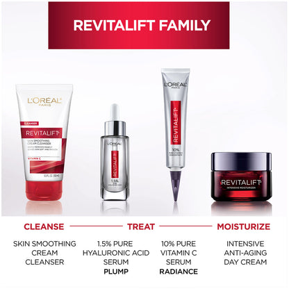 L'ORÉAL PARIS Revitalift Derm Intensives Hyaluronic Acid Face Serum, 1 fl. oz.
