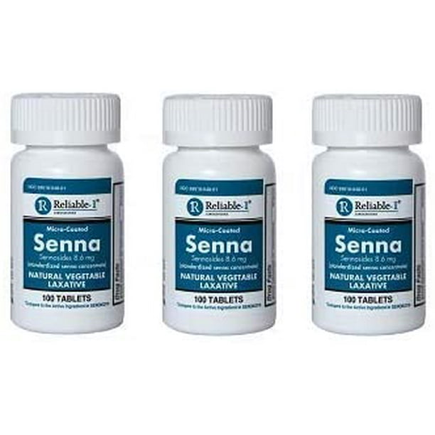 SENNA 8.6 MG TAB 100CT RELIABLE 1