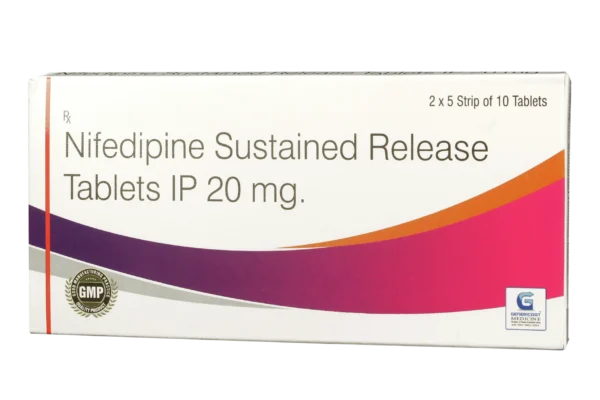 NIFEDIPINE GC 20MG 100 SFG