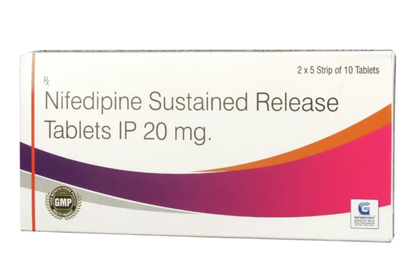 NIFEDIPINE GC 20MG 100 SFG