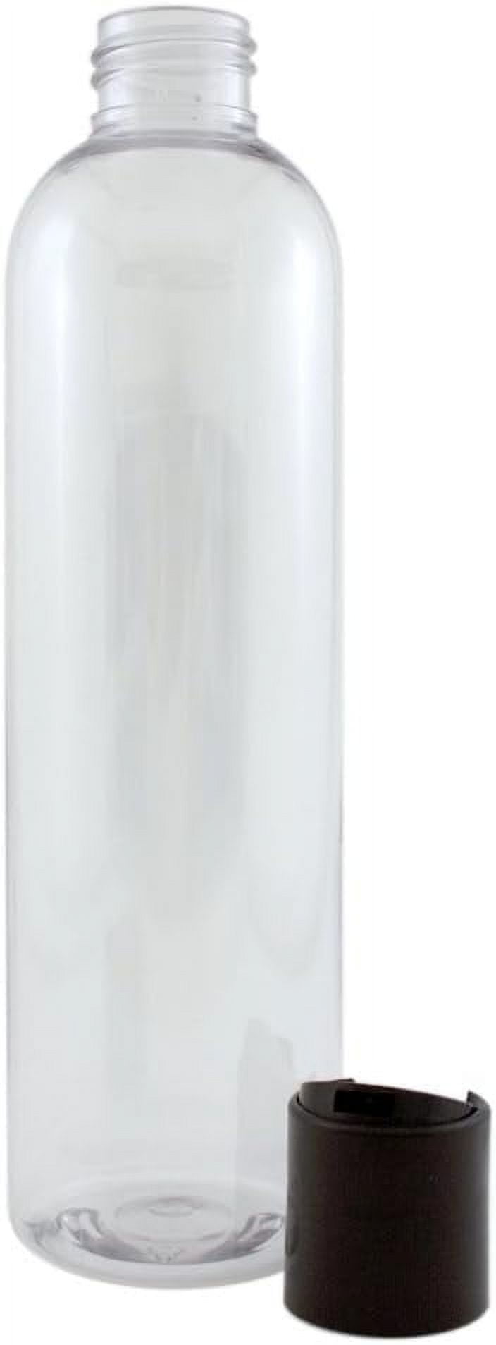BOTTLE CLEAR PLASTIC 8 OZ