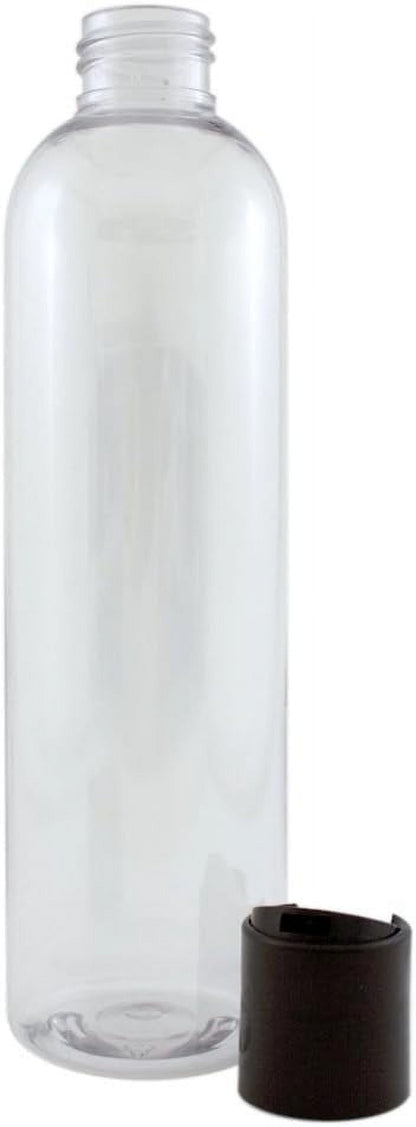 BOTTLE CLEAR PLASTIC 8 OZ
