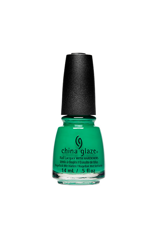 china glaze Nail Lacquer, Glossy Finish - Emerald Bae