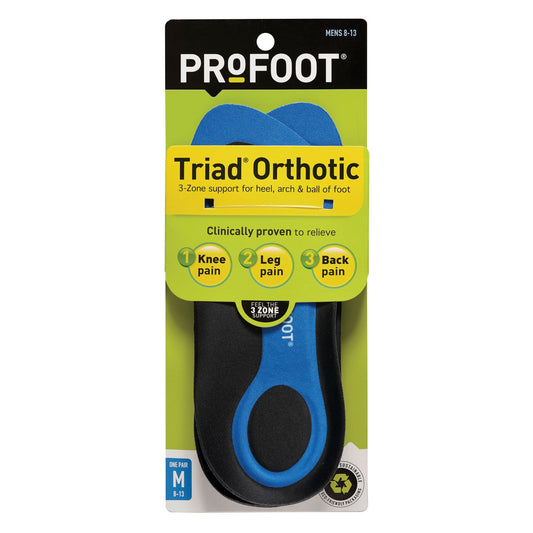 TRIAD ORTHOTIC INSOLES PD MEN