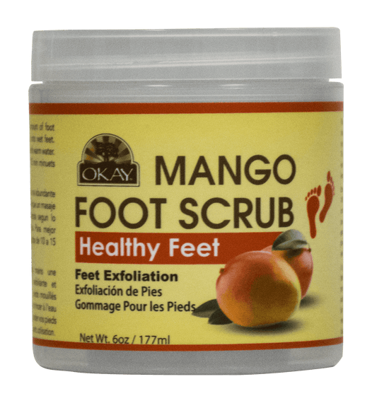 OKAY BODY/FOOT SCRUB     7.25OZ