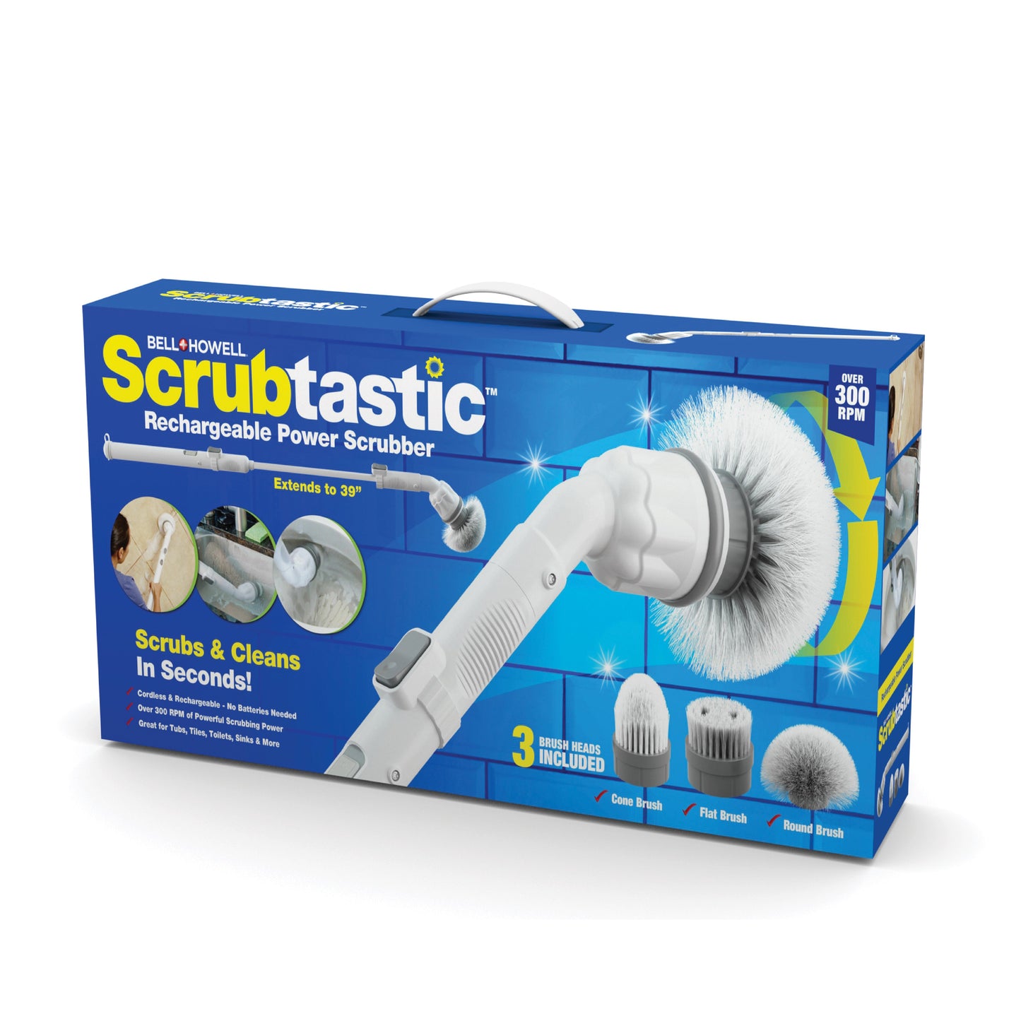 Bell + Howell Scrubtastic Power Scrubber