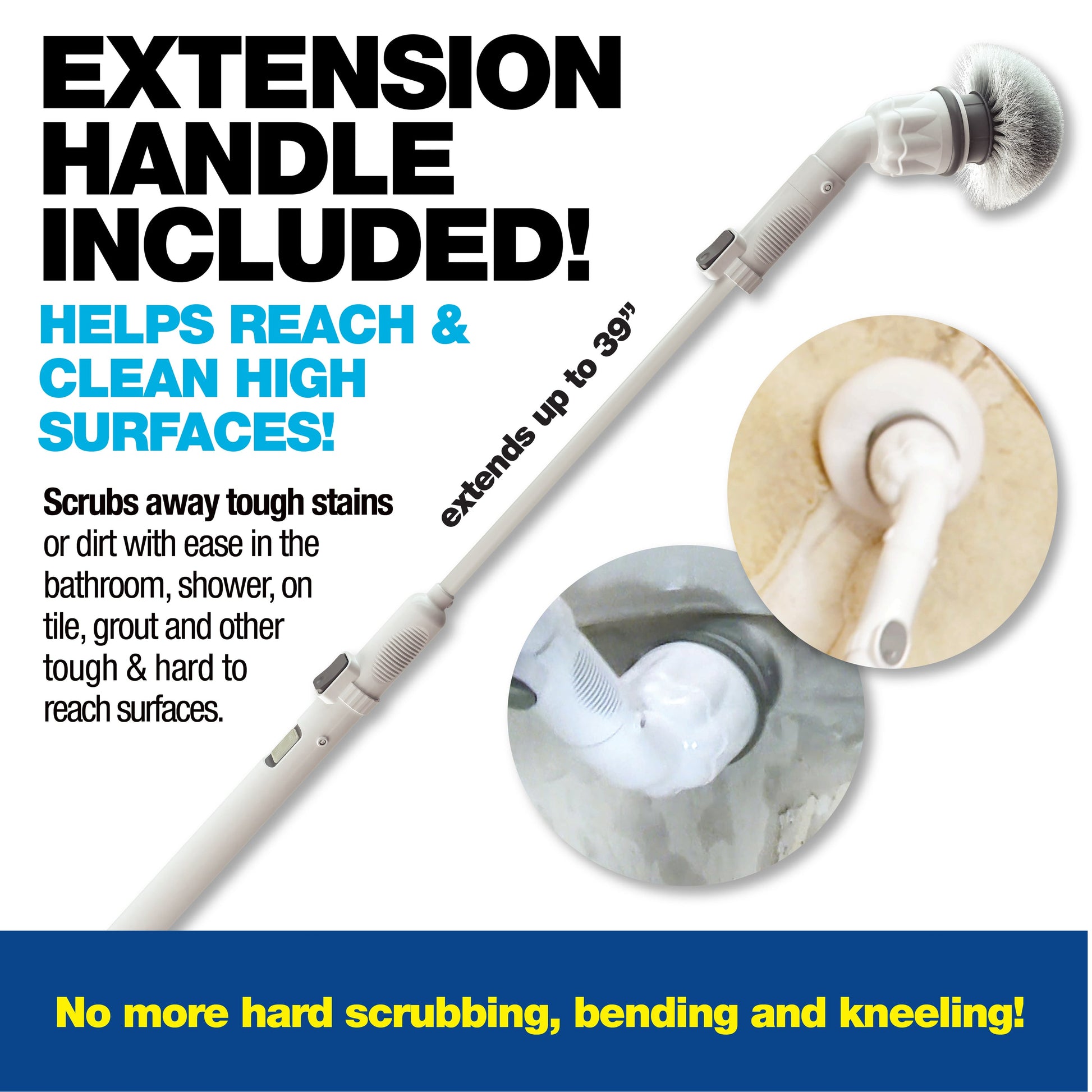 Bell + Howell Scrubtastic Max Power Scrubber