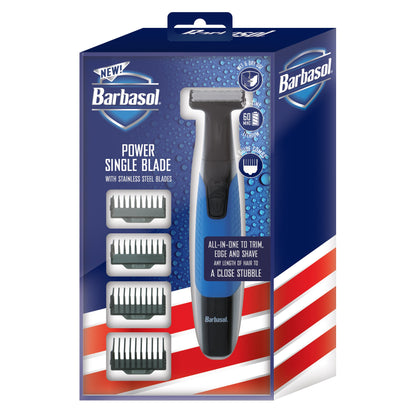 Barbasol Power Single Blade Face & Body Wet/Dry