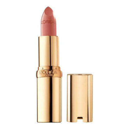 L'ORÉAL PARIS Colour Riche Original Satin Lipstick for Moisturized Lips, 843 Toasted Almond, 0.13 oz.
