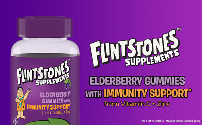 FLINTSTONES ELDERBERRY GUMMY 60CT