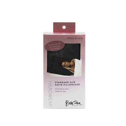 BETTY DAIN PILLOWCASE BLACK