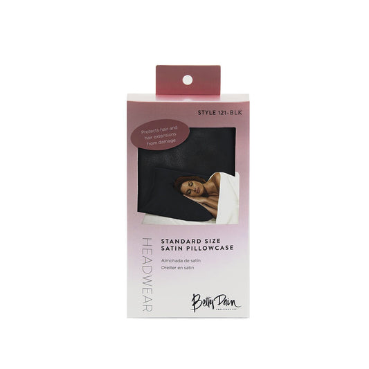BETTY DAIN PILLOWCASE BLACK