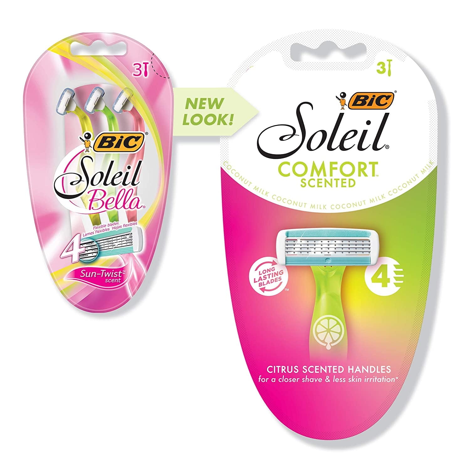 BIC SOLEIL BELLA RZR 3 4 BLDS