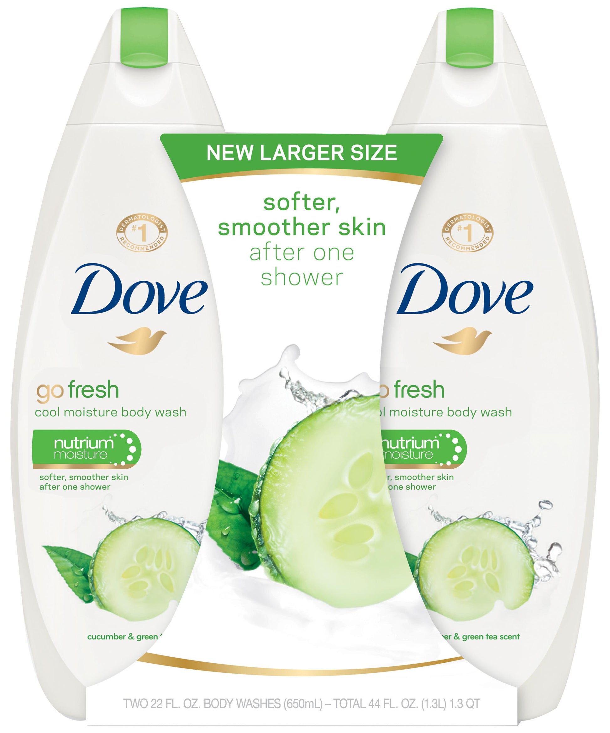 DOVE BODY WASH COOL MOIST   20Z
