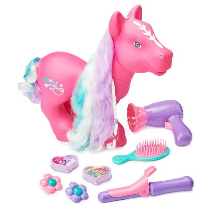 JA-RU Pony Land Pony Pet With Hair Comb