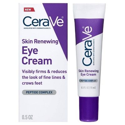 CeraVe Skin Renewing Peptide Eye Cream, 0.5 oz