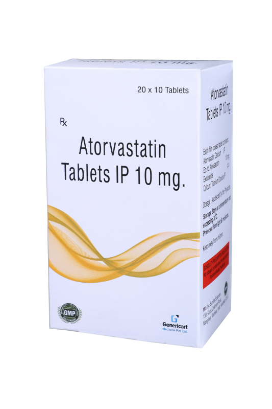 ATORVASTATIN TB 10MG 1000