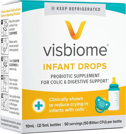VISBIOME INFANT DROPS PROBIOTIC DRP 10ML