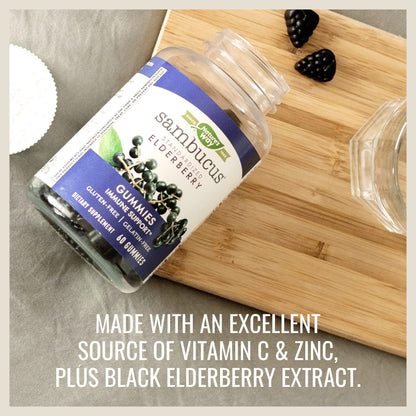NATURE'S WAY GUMMIES,SAMBUCUS,ELBRY