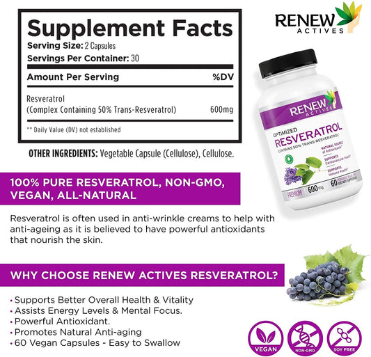 RESVERATROL TB 60 CPLT
