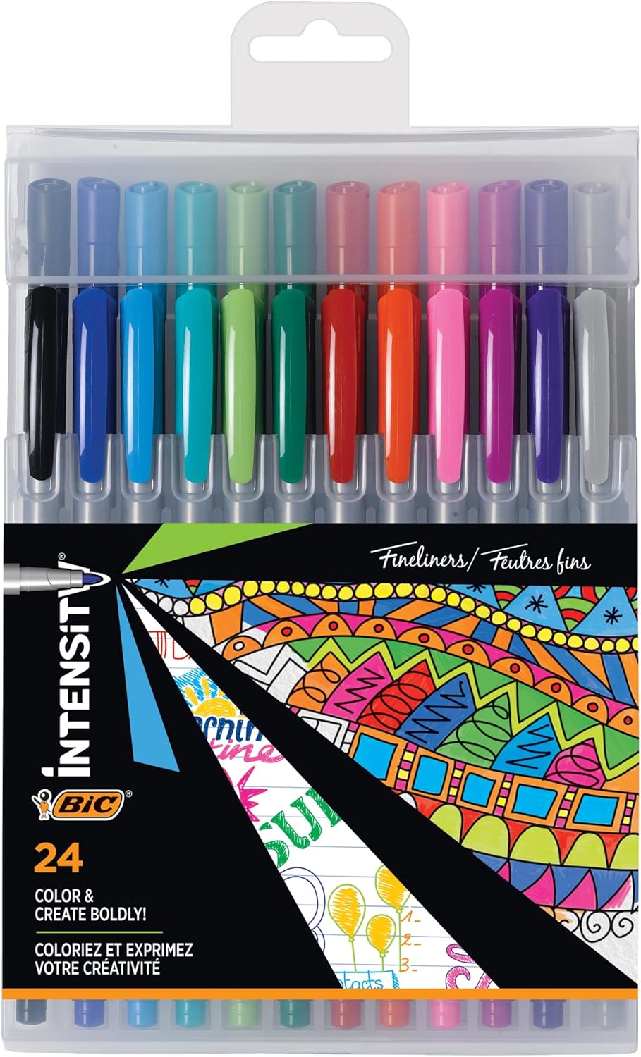 BiC Intensity Fine Point Permanent Markers - Assorted, 8 count