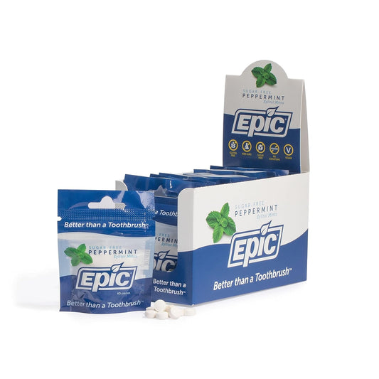 EPIC DENTAL MINTS,XYLITOL,PRMNT,BOTTL