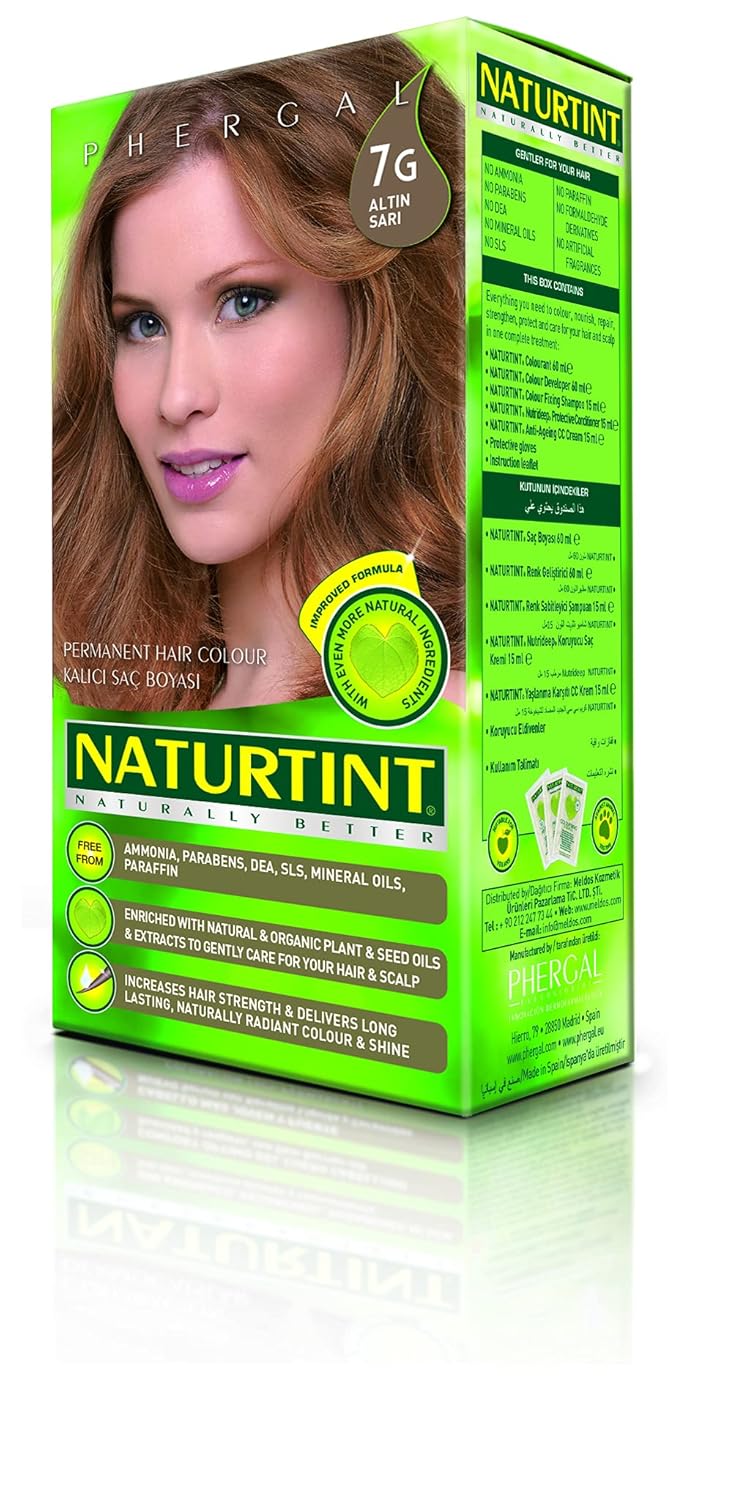 NATURTINT HAIR COLOR,7G,GLDN BLONDE